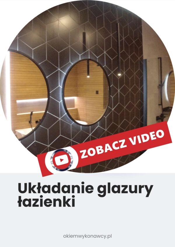 układanie glazury