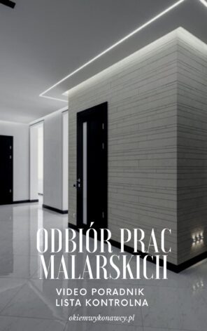 odbiór prac malarskich