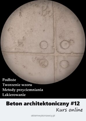 Kurs online - Beton architektoniczny