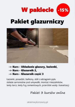 Pakiet 3 kursów glazurniczych online