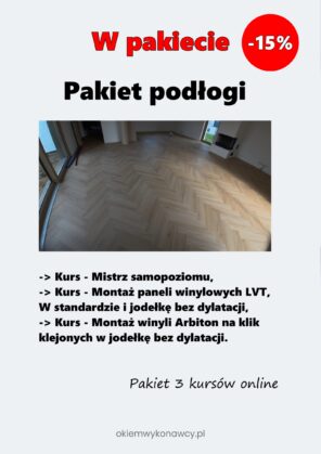 Pakiet Podłogi - 3 kursy online